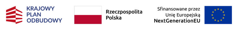 Krajowy Plan Odbudowy · Rzeczpospolita Polska · Sfinansowane przez Unię Europejską – NextGenerationEU